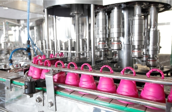 Machine d'embouteillage de seltz de l'eau de machine automatique de Juice Liquid Beverage Carbonated Filling