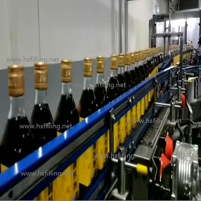 Machine de capsulage potable de remplissage de bouteilles d'alcool de vodka, SS304, CE certifié